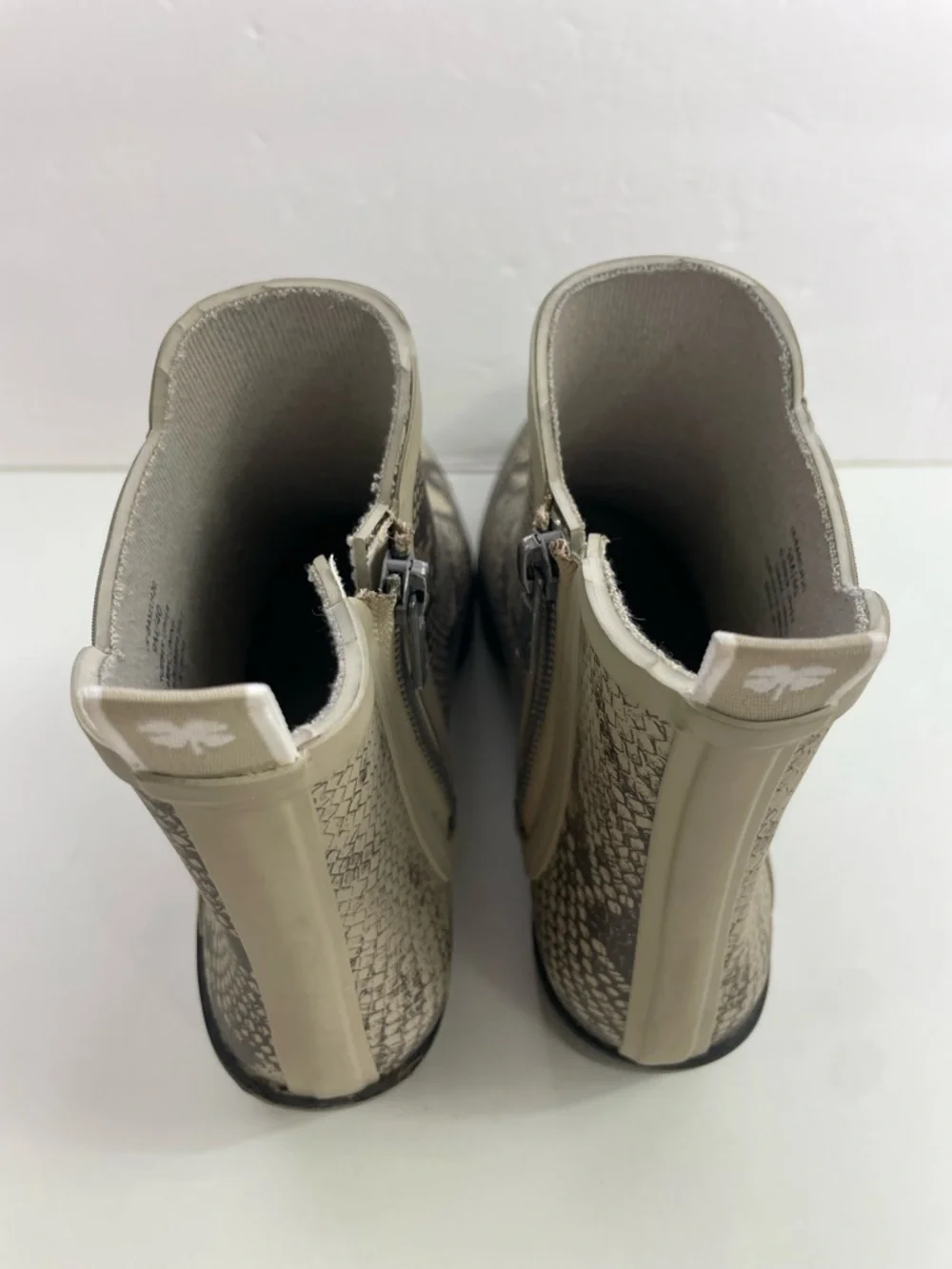 Lucky Brand Basel H2O Snake Print Chelsea Rain Boots‎